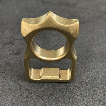 Brass Stonewashed Brass GOODEDC Bottle Opening EDC Keychain Tool