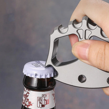 Steel Creative Design Two-Hole Bottle Opener Tool