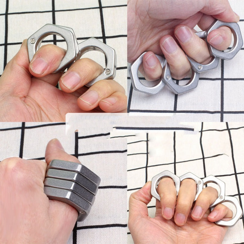 4 Finger Change Ring Detachable Folding EDC