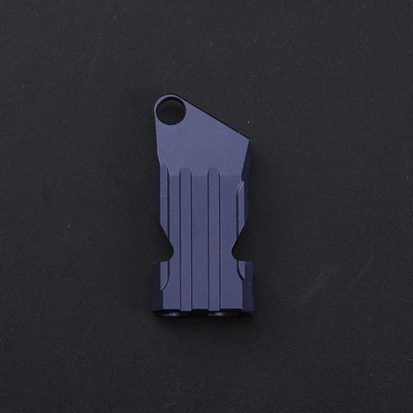 Aluminum Outdoor Alloy Dual Whistle  High Audio Wilderness for Help