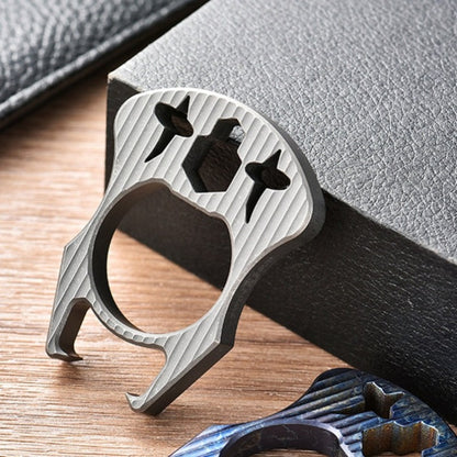 Titanium Mini Multifunctional Bottle Opener EDC Tool Keychain