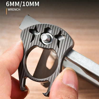 Titanium Mini Multifunctional Bottle Opener EDC Tool Keychain