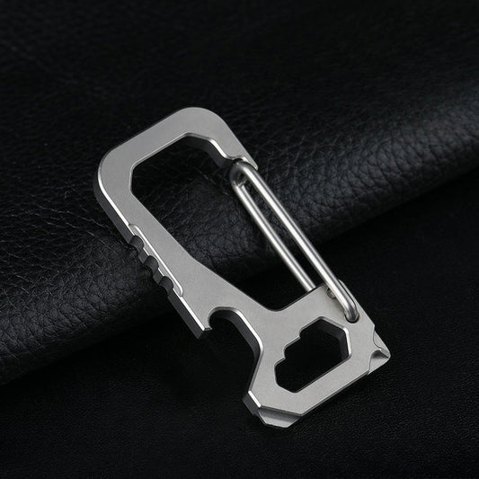 Titanium Multifunctional Titanium Alloy Bottle-opening Buckle