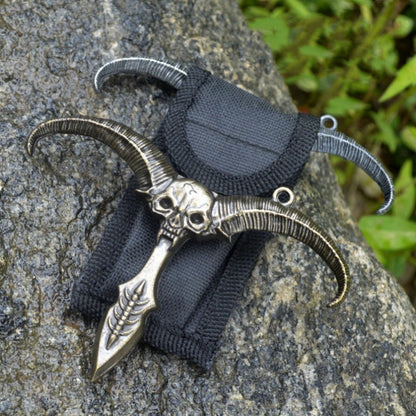 Zinc Alloy Outdoor Eagle and Sheep Shape Travel Keychain Tool