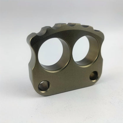Skull Thickened Two Hole Aluminum Mini Portable EDC Tool