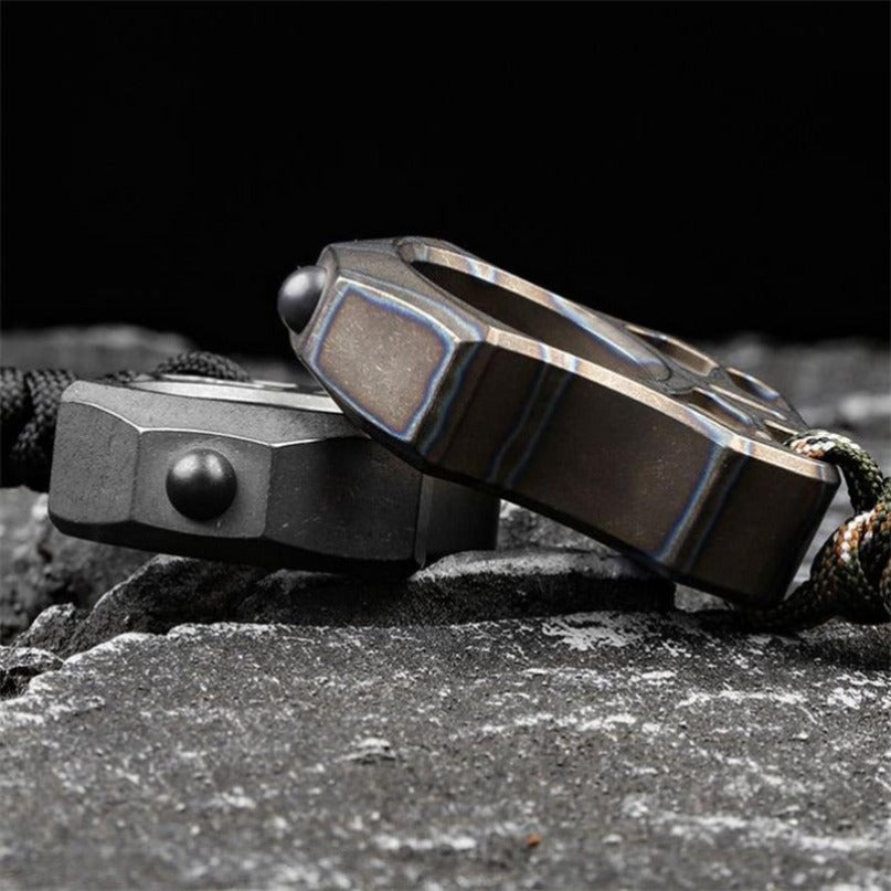 Colorful Titanium Single-Finger Broken Window Safety Tool EDC