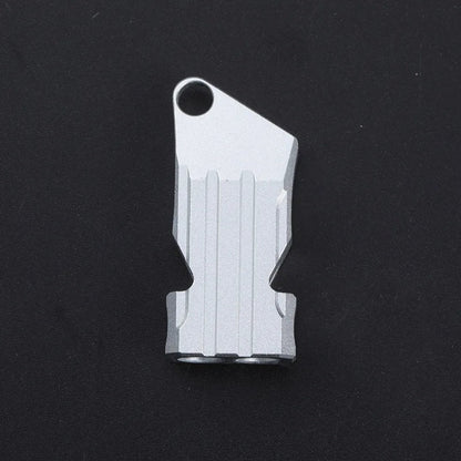 Aluminum Outdoor Alloy Dual Whistle  High Audio Wilderness for Help