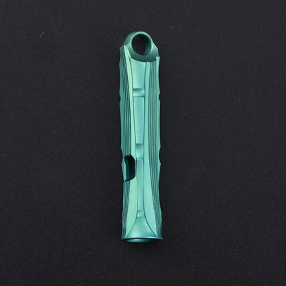 Titanium Alloy High Audio Single Tube Whistle Outdoor Survival