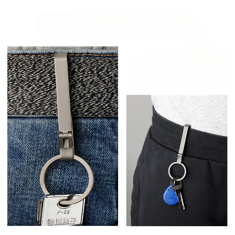Titanium Belt Keychain Lightweight Sports Key Holder