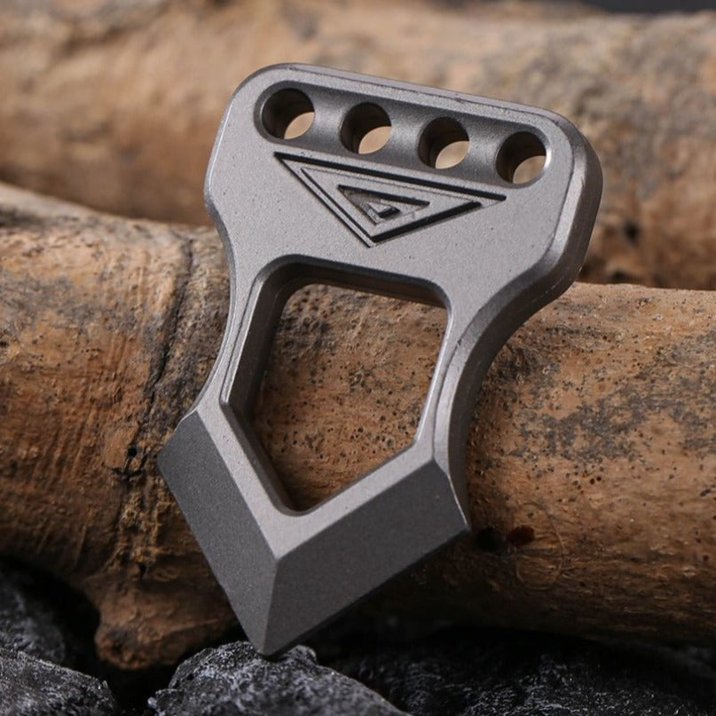 Zinc Alloy Keychain Pendant Mini Light Portable Backpack EDC Tool