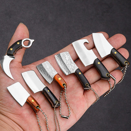 Mini Axe Knife Keychain Creative Pendant