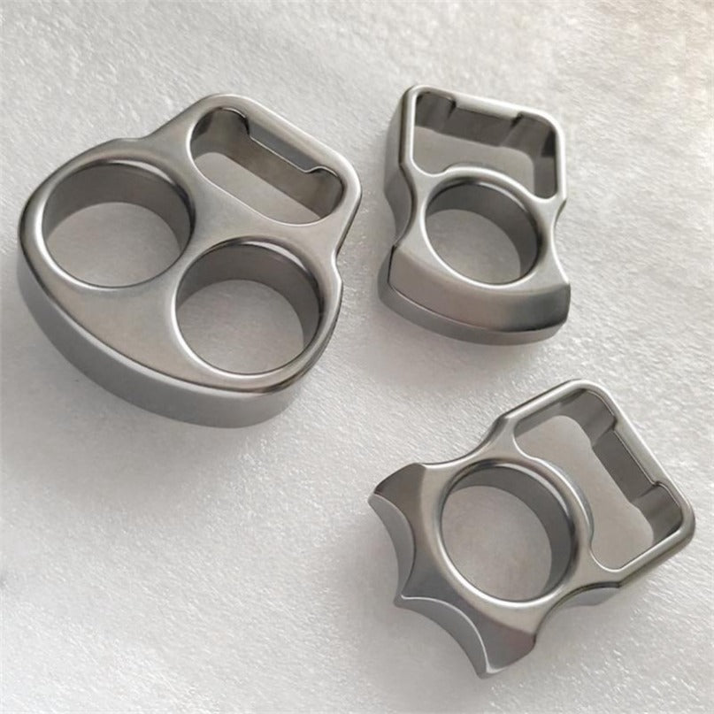 Titanium Stone Washed Steel Various Styles Portable Outdoor EDC Tools