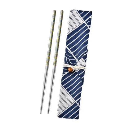 Pure Titanium Chopsticks Do Household Non-slip Not Mold Camping Equipment