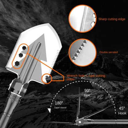 Multifunctional Outdoor Toolbox Knife Shovel Axe EDC