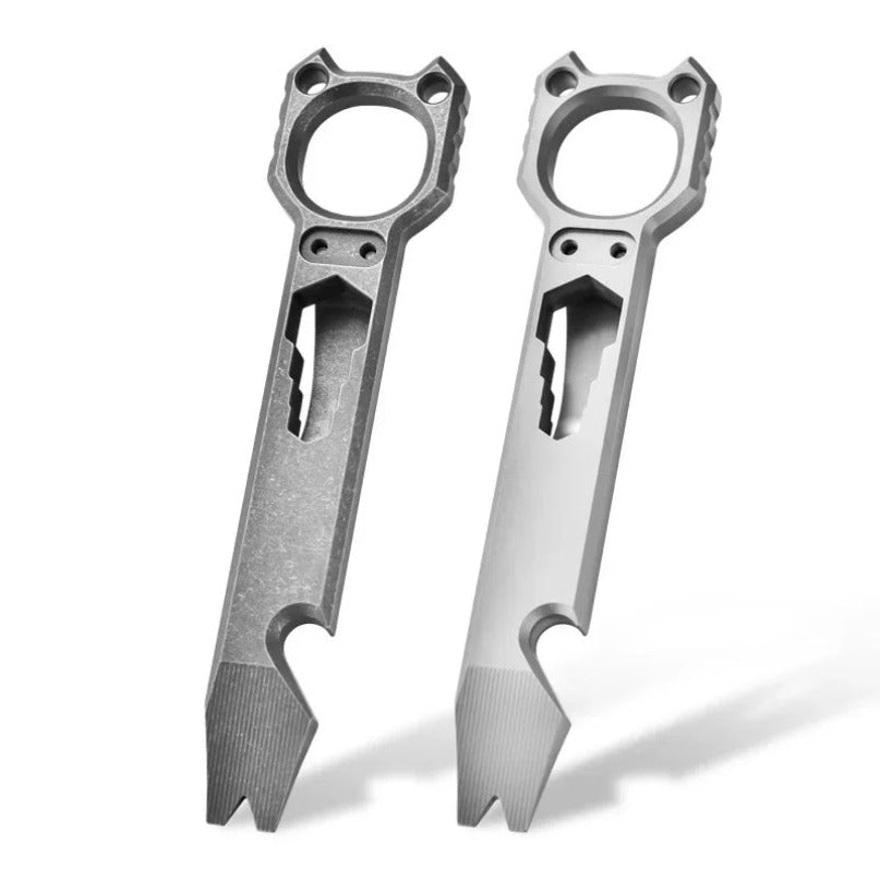 Titanium Alloy Crowbar Wrench Screwdriver Bottle Opener