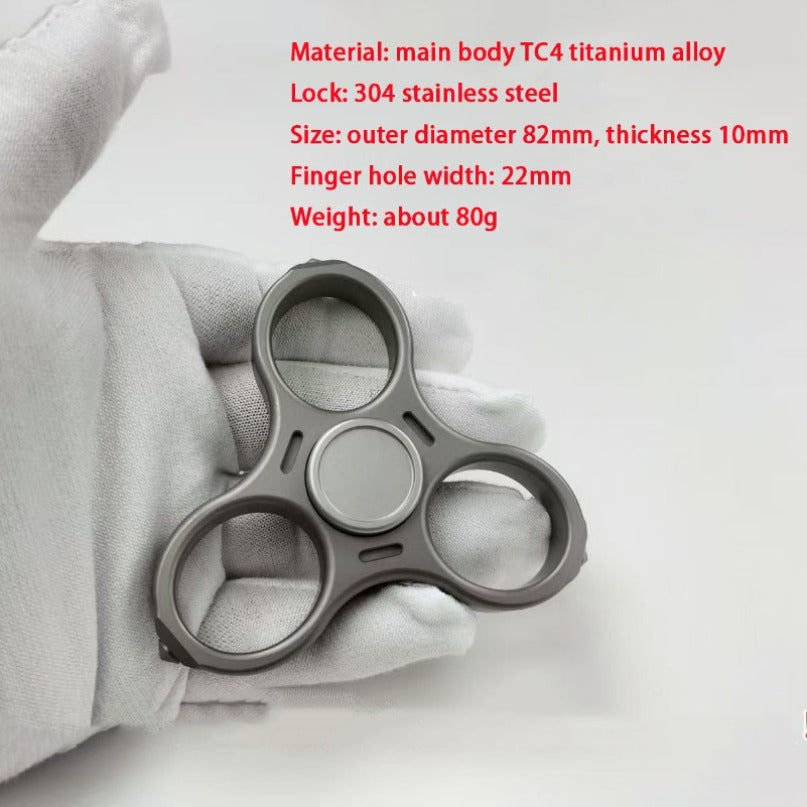 Titanium Gyro Stress Relief Small Portable EDC Tool Stylish Backpacks