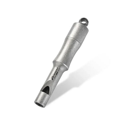 Titanium Whistle Storage Bin Waterproof Capsule Pill Box