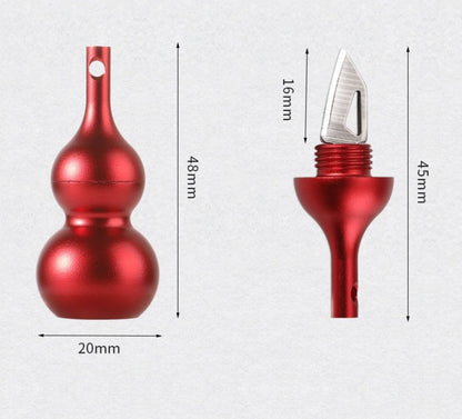 Gourd Keychain Pendant Mini Knife EDC
