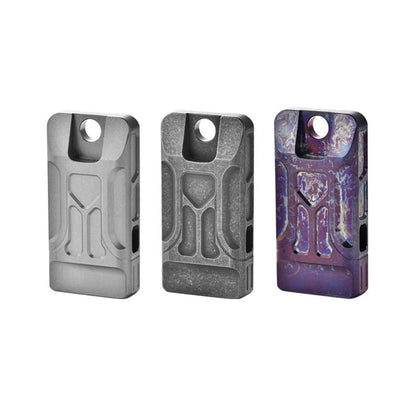 Mini High Decibel Titanium Whistle Double Barrel