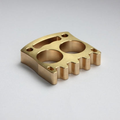 Brass Smiley Face Mini Brass Bottle Opener EDC Tool