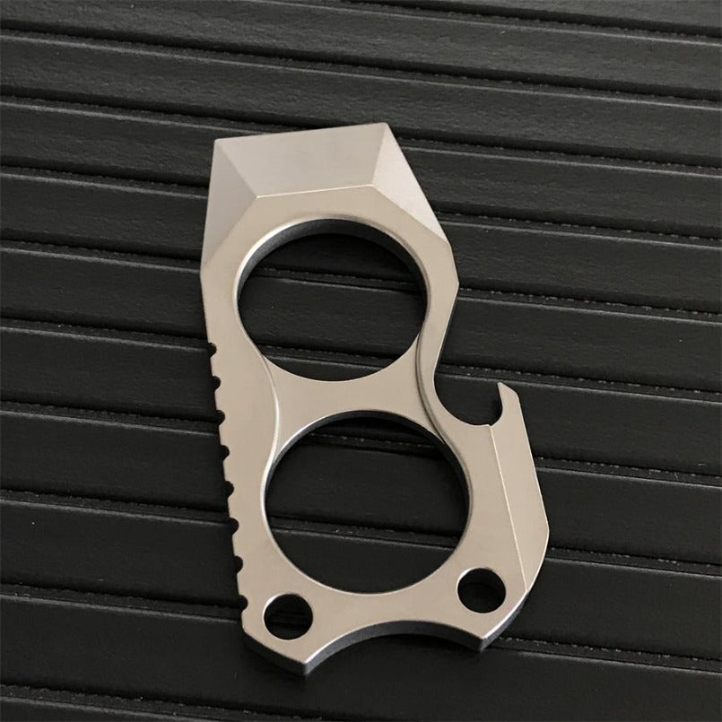 Mini Multifunctional Titanium Crowbar Bottle Opener EDC Tool