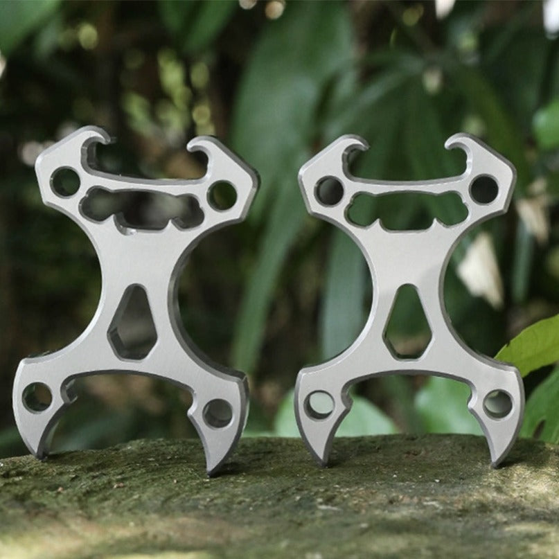 Titanium Bottle Opener Multifunctional Easy Carry Outdoor Tool