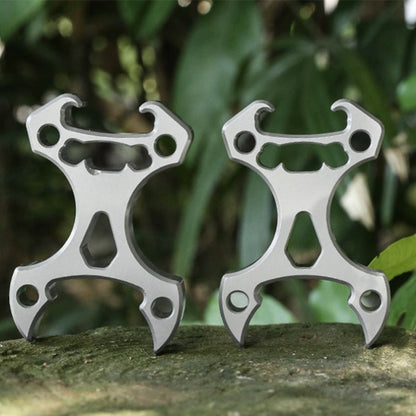 Titanium Bottle Opener Multifunctional Easy Carry Outdoor Tool