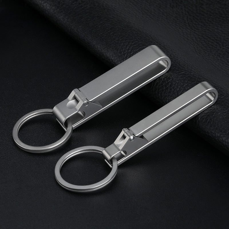 Titanium Belt Keychain Lightweight Sports Key Holder
