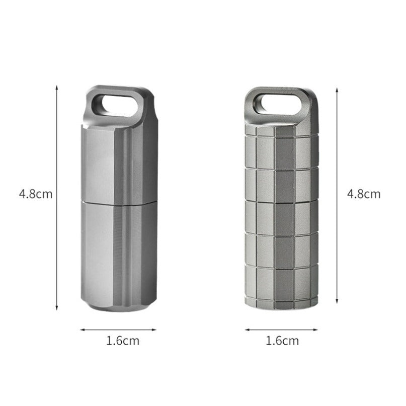Titanium Sealed Waterproof Capsule Lighter
