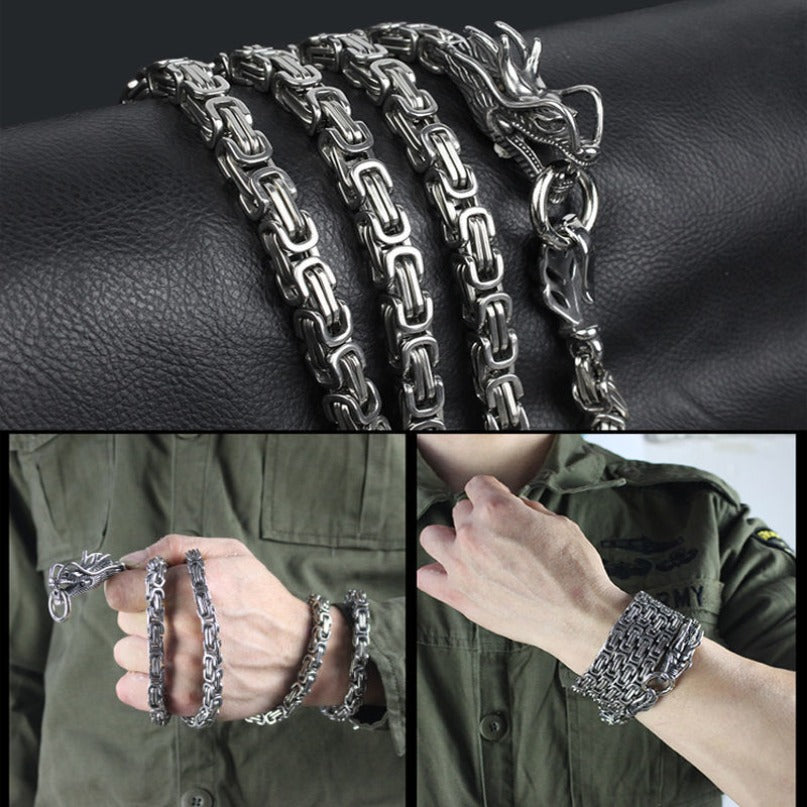 Titanium Steel Bracelet Jewelry Self-protection EDC