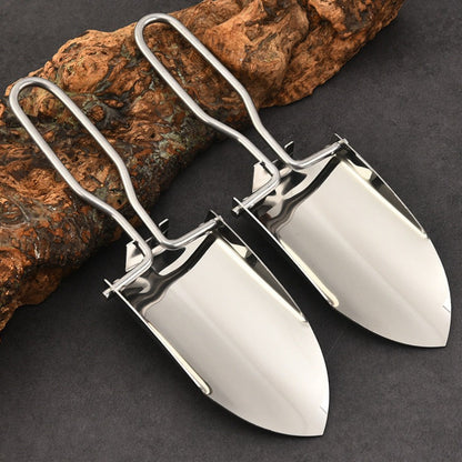 Stainless Steel Folding Mini Trowel for Gardening and Planting