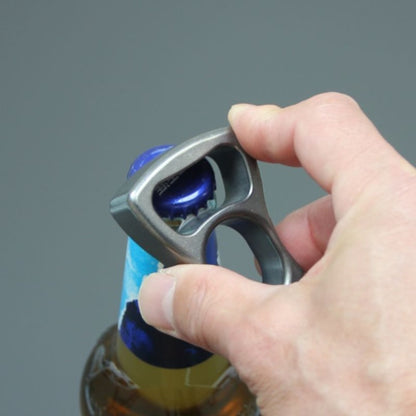 Titanium Safety Gear Single Finger Bottle Opener EDC