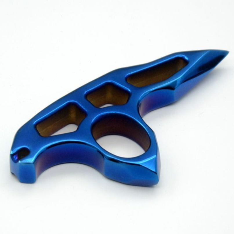 Stainless Steel Steel Thickened Single Hole EDC Tool Optional Binding Rope