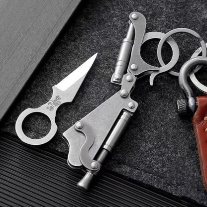 Mechanical Keychain Mini Knife EDC