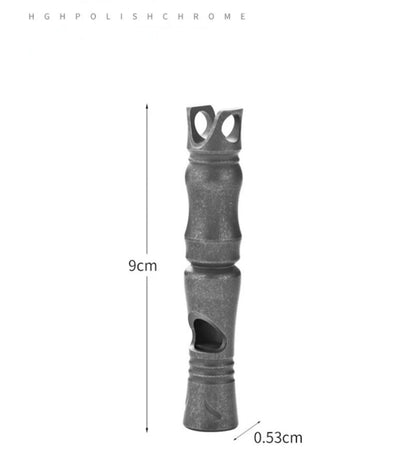Portable Fashion Single Tube Titanium Whistle