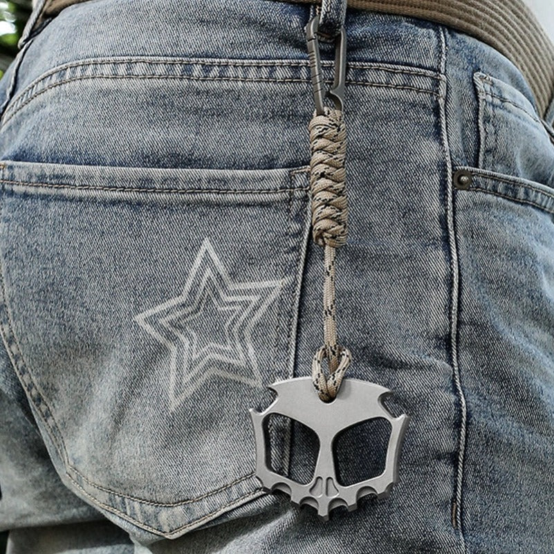 Steel Creative Design Two-Hole Bottle Opener Tool