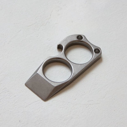 Titanium Keychain Mini Crowbar Titanium Bottle Opener EDC Backpack Tool