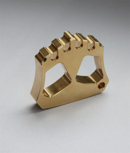 Backpack Keychain Tool Creative Two Hole Brass Mini Outdoor