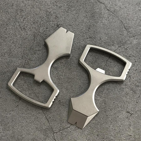 Mini Crowbar Keychain Bottle Opening Gadgets