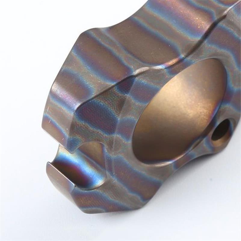 Titanium Mini Bottle Opener Portable Pendant Backpack Keychain