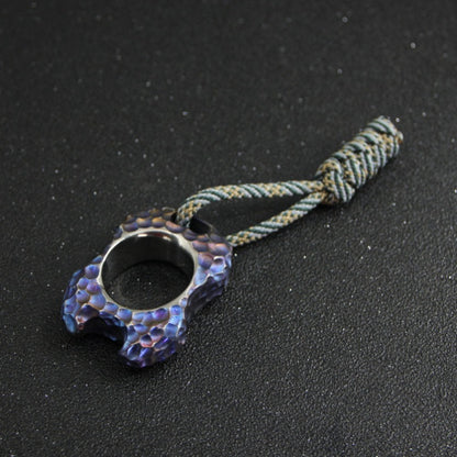 Colorful Meteorite TC4 Titanium Safety Gear Broken Window Open Bottle EDC