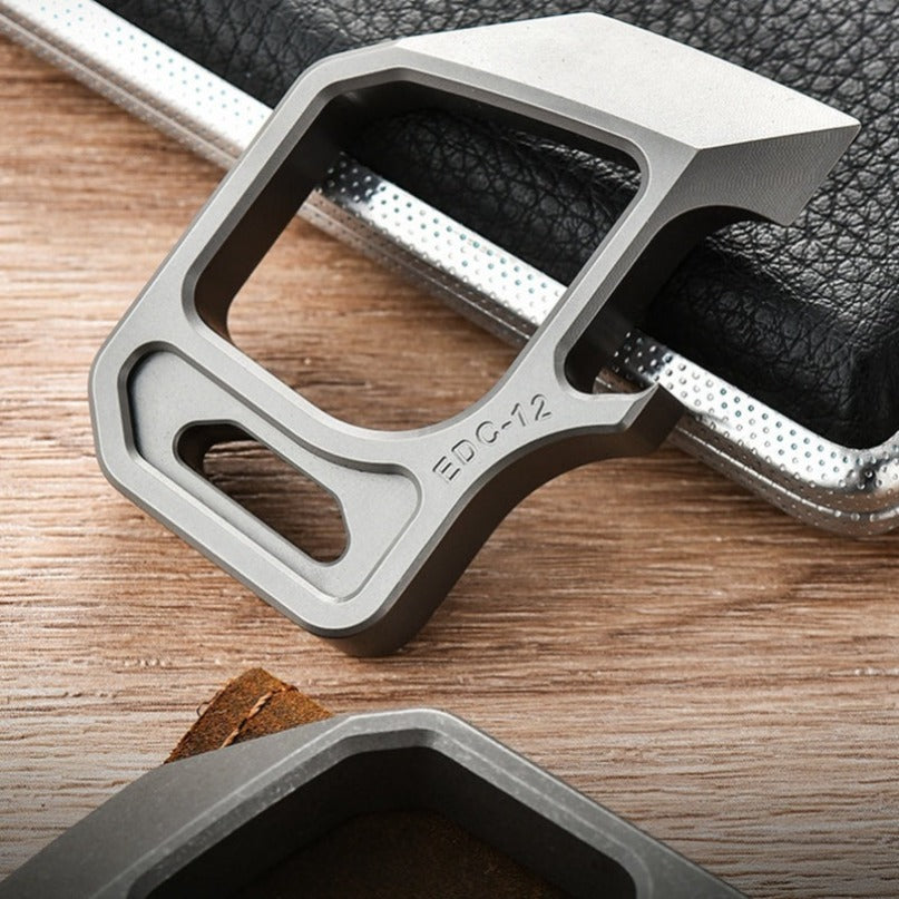 Titanium Multifunctional Pendant Bottle Opener Outdoor Tool