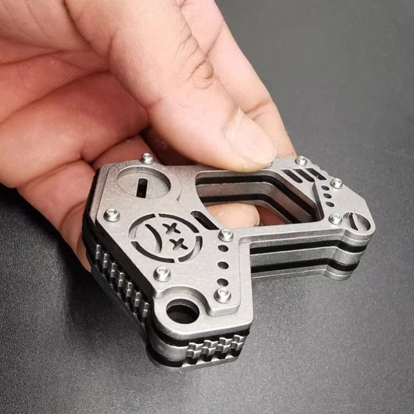 Stainless Steel Portable Single Hole Steel Outdoor Carry EDC Tool
