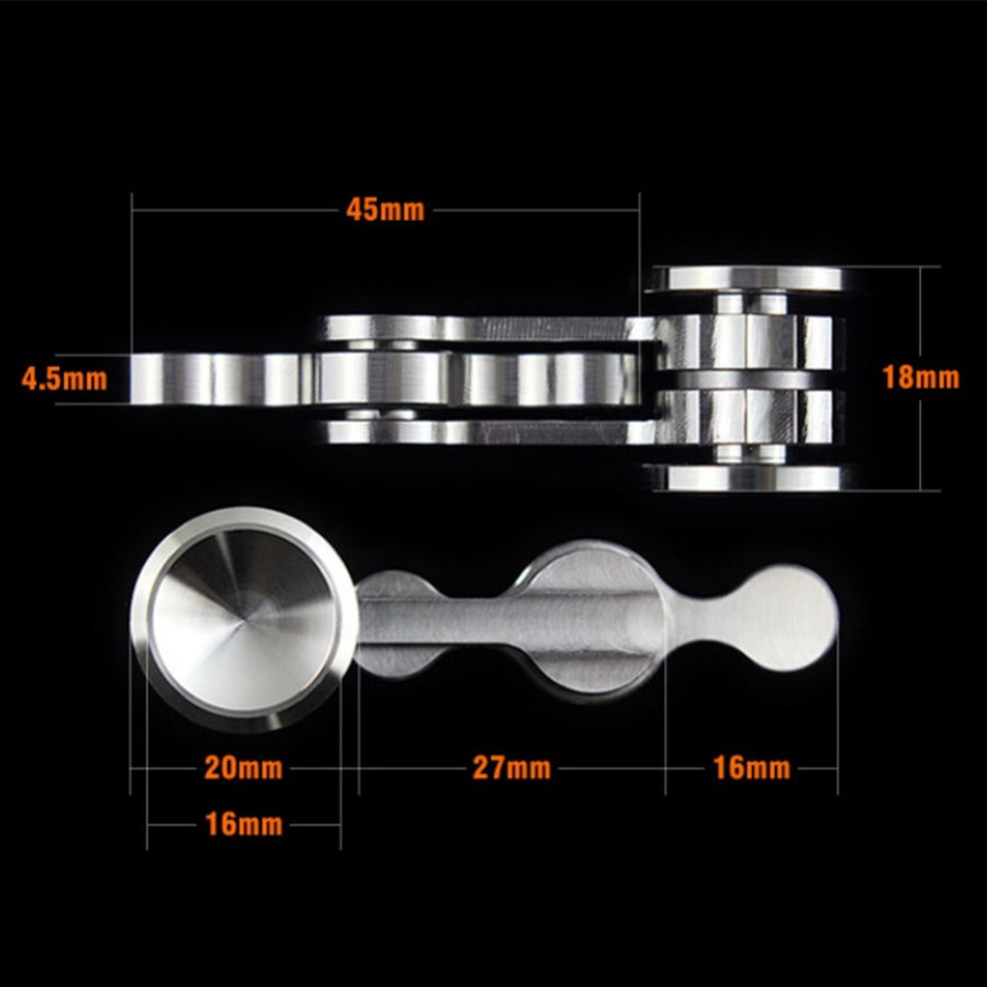 Mini Stainless Steel Decompression Gyro Pocket Toy