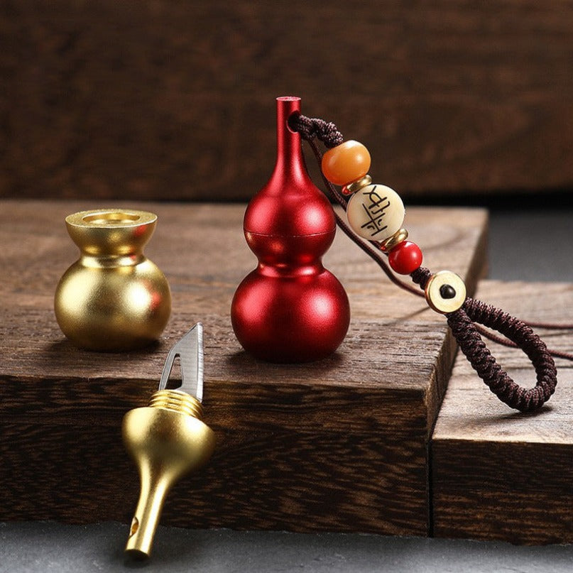 Gourd Keychain Pendant Mini Knife EDC