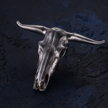 Bull-head Keychain Pendant Mini Knife EDC