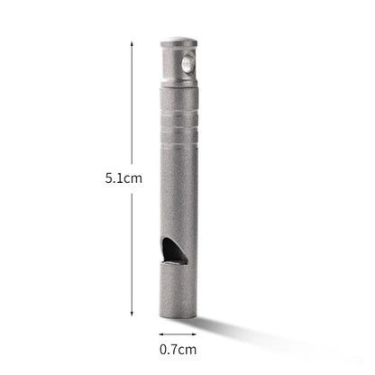 Mini Practical Titanium Whistle
