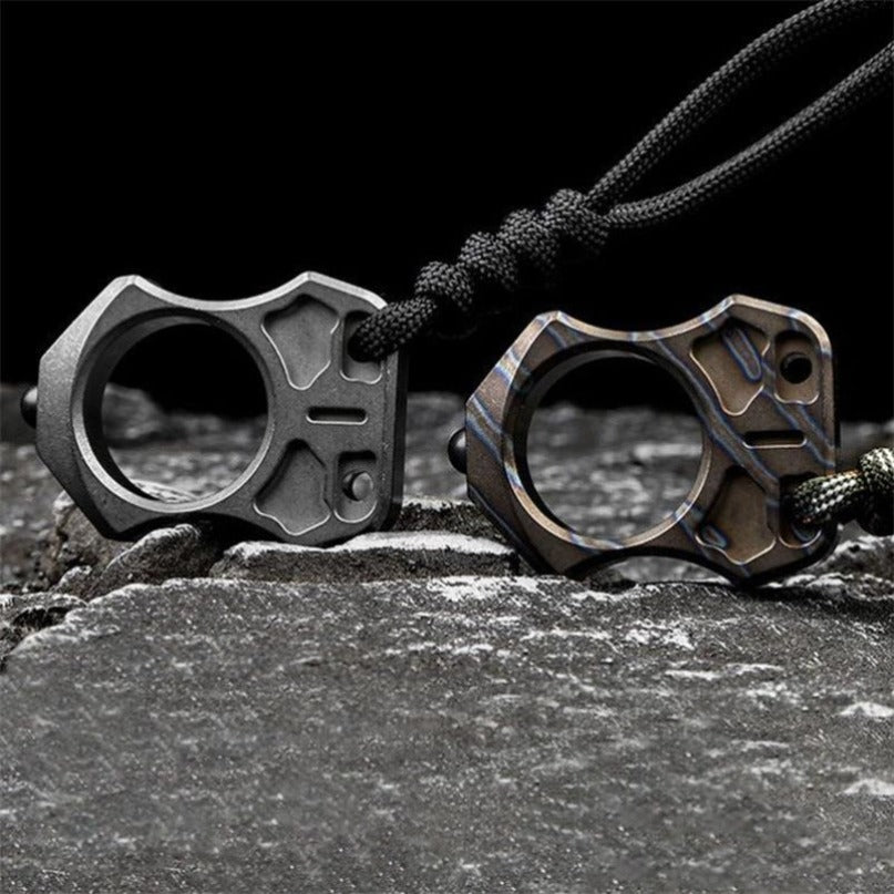 Colorful Titanium Single-Finger Broken Window Safety Tool EDC