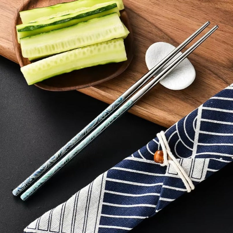 Pure Titanium Chopsticks Do Household Non-slip Not Mold Camping Equipment