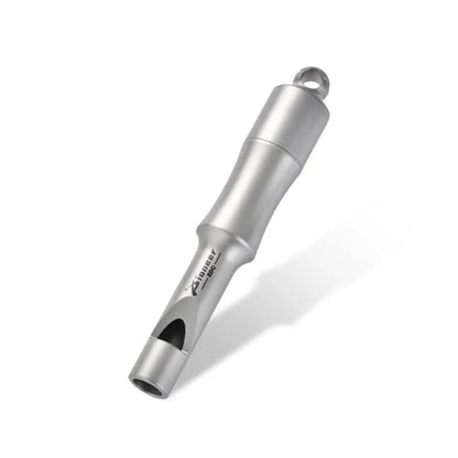Titanium Whistle Storage Bin Waterproof Capsule Pill Box